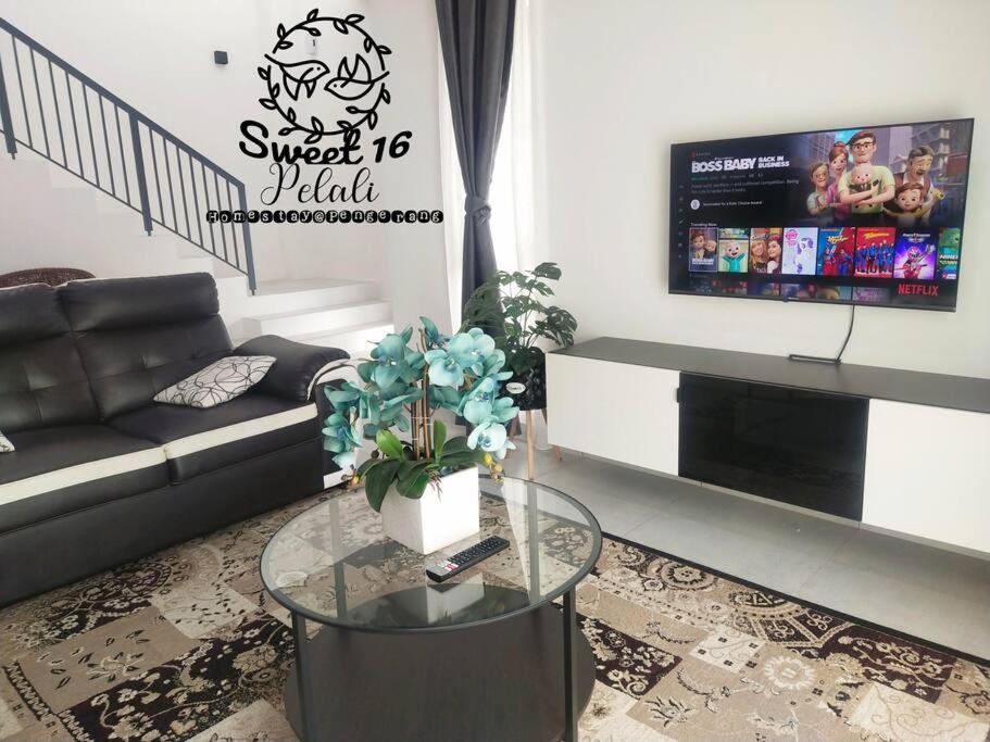Sweet 16 Pelali Homestay بينجرانج المظهر الخارجي الصورة